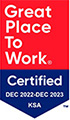 Great Place To Work Award 2022-23 - KSA